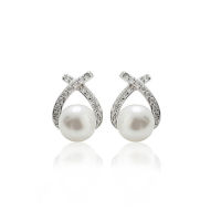 Pearl Earrings Silver Earring 925 For Woman Wedding Engagement Fashion Jewelry Gifts