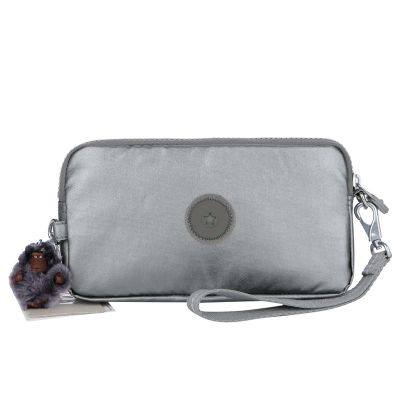 กระเป๋าผู้หญิงกระเป๋า Kipling กระเป๋าอุปกรณ์เสริมถุงกระเป๋าถือผ้าใบขนาดเล็ก Dompet Koin กระเป๋าสตางค์ใส่บัตร