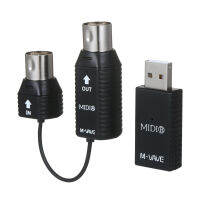 M-VAVE MS1 Mini Wire-การรับส่งข้อมูลน้อยกว่าระบบ MIDI ระบบ MIDI ลวดน้อยกว่าอะแดปเตอร์ Plug และ Play Wins ระบบโทรศัพท์สมาร์ท