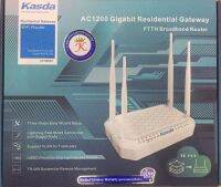 Router Kasda AC1200GT Wi-Fi ความเร็ว 300Mbps สำหรับ 2.4GHz และ 900Mbps สำหรับ 5GH รับประกันศูนย์ตลอดอายุการใช้งาน