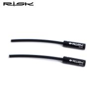 RISK Bike 4มม. 5มม. เบรค Derailleur Shift Cable Oiling Nosed End Cap Oil Slick Lube Liner Catheter Dustproof Plug ฝาครอบกันฝุ่น