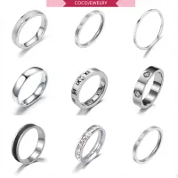 โปรโมชั่น : Co Co Korean Version of The Simple Arc Steel Titanium Glossy Ring Ins Couple Ring Hand Jewelry โปรโมชั่น : Co Co Korean Version of The Simple Arc Steel Titanium Glossy Ring Ins Couple Ring Hand Jewelry