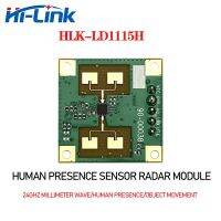 HLK-LD1115H จัดส่งฟรี 24Ghz Human Presence Sensor Radar Module TTL serial Communication Micro-Motion Detection mmwave Sensor