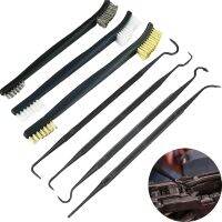 hot【DT】¤  Multipurpose Car Detailing Cleaning Accessories Wire Brushes and 4 Picks Set  car cleaning