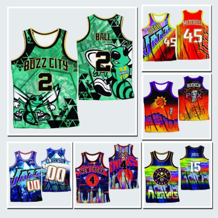 New york basketball jersey high quality sublimation sando for mens