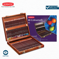 DERWENT สีไม้ COLOURSOFT  48  สี -  W (Collection Coloursoft 48 colours)