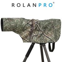 ซองสำหรับแคนน่อนฝน ROLANPRO RF 100-500มม. F/4.5-7.1 L เป็นเสื้อกันฝนเลนส์กล้องโทรศัพท์ USM กลางแจ้งผ้าคลุมกันฝันกันน้ำ XS