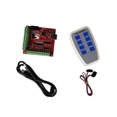 ♣♝♀ cnc kit red mach3 motion control card control handle kit motor drive control card engraving machine cnc controller DIY