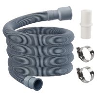 R Automatic Drum Washing Machine Drain Pipe Drain Hose Fittings, 1.5 Meter