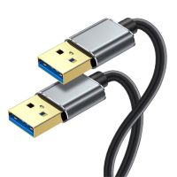 LAPBR USB 3.0ประเภทต่อ USB เปลี่ยนเป็น USB เพศผู้ตัวผู้แบบ3.0 USB เปลี่ยนเป็น USB เพศผู้ตัวผู้สำหรับหม้อน้ำสายเคเบิลต่อขยาย USB สายเคเบิลยูเอสบีเคเบิล USB สายเคเบิลพ่วง USB