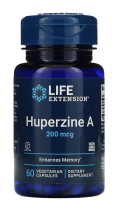 Life Extension Huperzine A 200 mcg / 60 Vegetarian Capsules