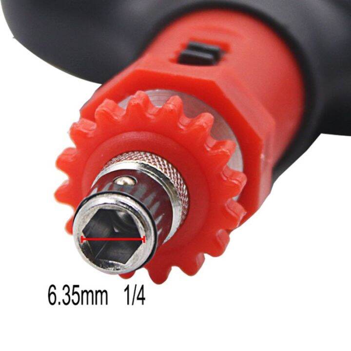 Manual Type Ratchet Screwdriver Quick Bolt Driver Batch 6.35 Mm Rotate