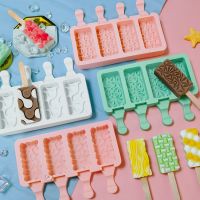 【cw】 2022 1Pc Silicone Mold Chocolate Sorbet Popsicle Accessories