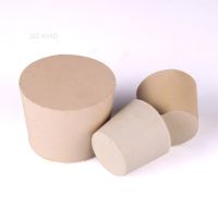 1 pcs white rubber stopper Bungs laboratory fixed hole stopper tapered flask exhaust valve 27 sizes Bar  Wine Tools