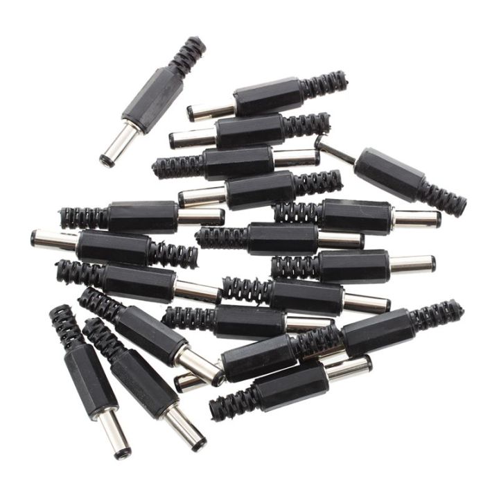 20-pcs-black-2-5mm-x-5-5mm-dc-power-male-plug-jack-adapter