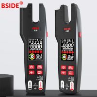 【LZ】☈♟  BSIDE Auto Range Medidor de Fork Inteligente Digital Clamp Meter Amperímetro DC AC Capacitância True RMS Diodo Temp Ohm Hz NCV 600A