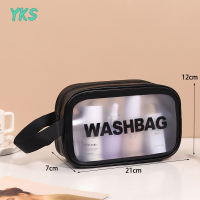 ?【Lowest price】YKS Women Travel Storage Bag กระเป๋าจัดระเบียบกระเป๋าเครื่องสำอาง pvc กระเป๋าแต่งหน้าแบบพกพา