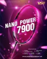 VENSON ไม้แบดมินตัน รุ่น NANO POWER 7900 (Power Type) 5U/77g/BP300mm/Flexible/28lbs Genuine 100% Venson Thailand พร้อมรับประกันคุณภาพ 6 เดือน ฟรีเอ็น+กริป+ซอง