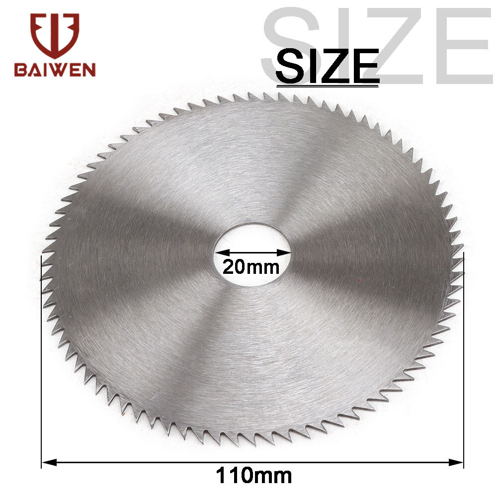 4" Carbide Circular Saw Blade Cutting Disc Cutter for Wood Woodworking 4/5" Bore 