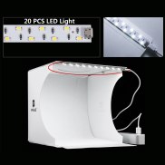 PULUZ đèn kép lightbox Mini 40 cái Đèn LED phòng foliding ánh sáng trong