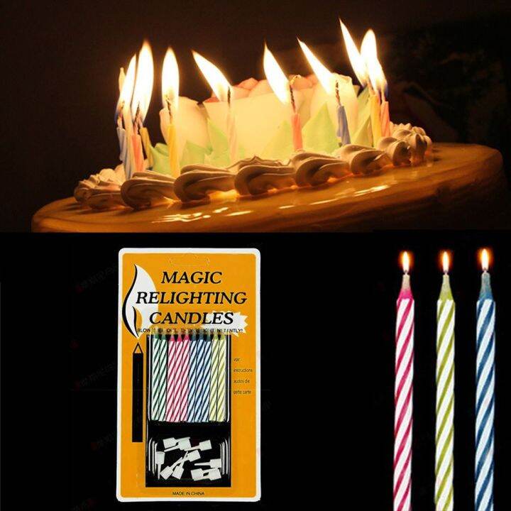 MAGIC RELIGHTING CANDLES Lazada