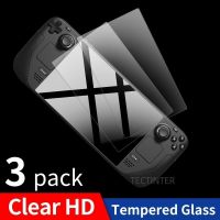 Premium Tempered Glass for Valve Steam Deck Game Console 9H Screen Protector Anti-Scratch Guard Film for Steam Deck Accessories