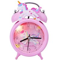 Pink Unicorn Childrens Alarm Clock Cartoon Desktop for Kids Bedroom Home Decor Alarm Clock Bedside Table Child alarm Gifts