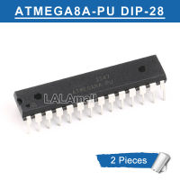 2pcs ATMEGA8A-PU DIP-28 ATMEL ATMEGA8A DIP28 AVR Microcontroller 8K Programmable Flash new original