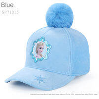 Frozen Wonderland Elsa Childrens Hat Autumn Winter Princess Girl Baseball Cap Winter Cap Foreign Style Fashion SP71015