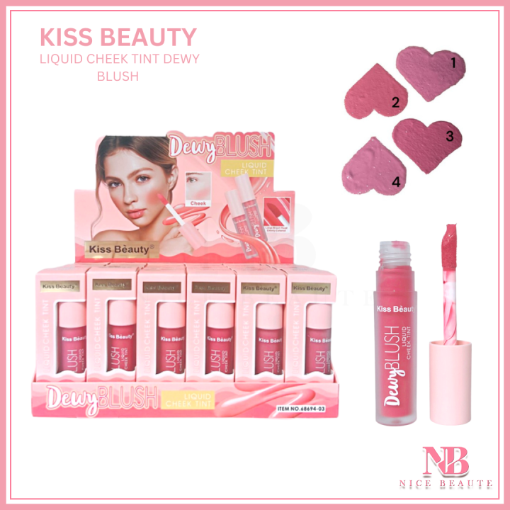 KISS BEAUTY LIQUID CHEEK TINT DEWY BLUSH | Lazada