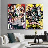 Sumanssa My Hero Academia Anime Posters-การ์ตูนญี่ปุ่นภาพผนังศิลปะ-เหมาะสำหรับห้องนอนของเด็กและตกแต่งบ้าน-ภาพวาดผ้าใบคุณภาพสูง-ไม่มีกรอบรวม