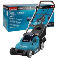 MAKITA รุ่น DLM538Z เครื่องตัดหญ้าไร้สาย (แบบเข็น)  21" (530 มิล) XPT (เฉพาะตัวเครื่อง ไม่มีแบตเตอรี่และแท่นชาร์จ)