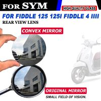 ¤ For SYM Fiddle 125 125i ABS Fiddle 4 IIII Accessories Rearview Mirrors Lens Expand Field of View Convex Mirror Replacement Parts