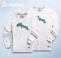 Rudedog เสื้อแขนยาวชาย รุ่น Icream สีขาว (ราคาต่อตัว)