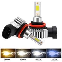 2pcs 60W 12000LM Car LED Headlight Bulbs H11 H8 9006 HB4 9005 HB3 H4 H7 H9 H1 Mini Headlight Kit for High/Beam Bulb Fog Light D9 Bulbs  LEDs  HIDs