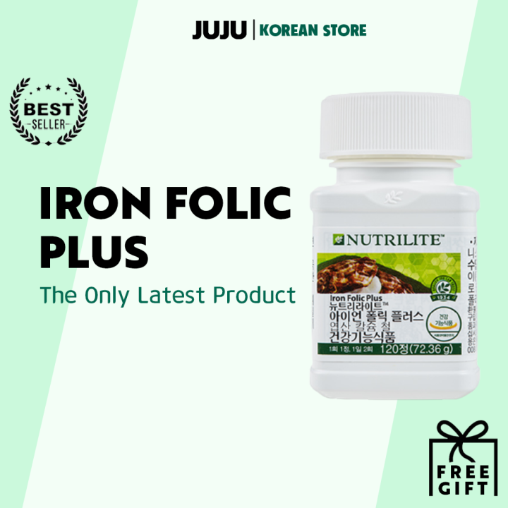 Nutrilite Iron Folic Plus (120 tablets) | Lazada