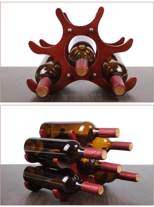creative-wooden-style-wine-rack-6-pcs-wine-holders-wine-bottle-display-stand-organizer-bar-storage-racks