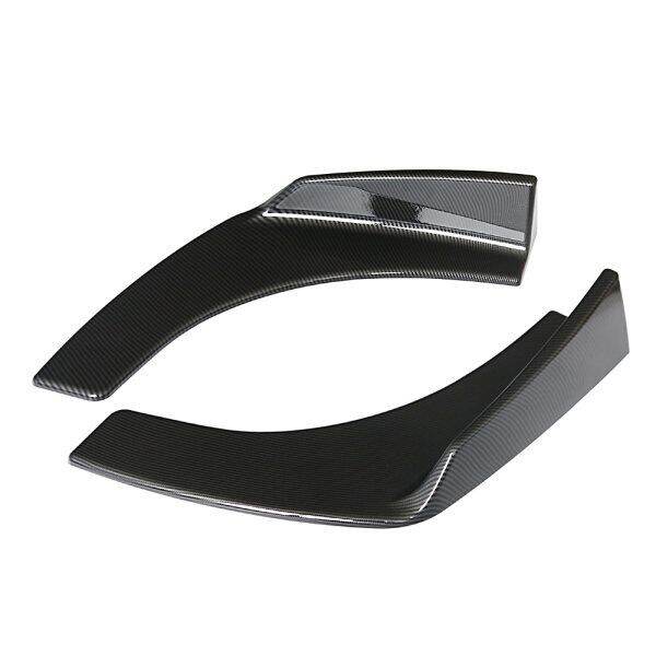 1 Pair Universal Car Front Deflector Spoiler Splitter Diffuser Bumper