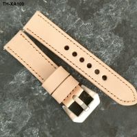 Original vegetable tanned cowhide strap simple and casual mens watch wear-resistant