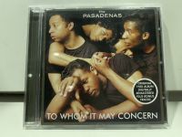 1   CD  MUSIC  ซีดีเพลง  THE PASADENAS TO WHOM IT MAY CONCERN      (M1A15)