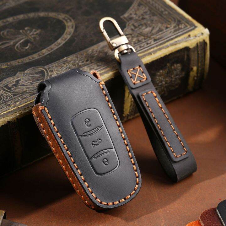 car-key-pouch-leather-case-cover-fob-holder-keychain-keyring-shell-for-geely-atlas-nl3-ex7-emgrand-x7-emgrandx7-suv-gt-gc9-borui