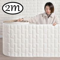 ☑✥❈ 2mx70cm 3D Brick Wall Stickers DIY Decor Self-Adhesive Waterproof Wallpaper For Kid Room Bedroom Kitchen Home Wallcovering Decor