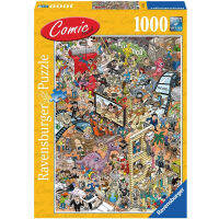 [จุด] เยอรมนีนำเข้าปริศนาบีบอัดขั้นสูง Ravensburger Ruisi Hollywood การ์ตูน 1,000 ชิ้น