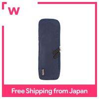 MARNA เคสร่มดูดซับน้ำ2way สีน้ำเงินเข้ม Hacobe 29X10ซม. เคสร่มพับได้ไมโครไฟเบอร์ S413DB