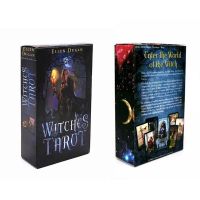 【CW】♀  Mysterious Witches Divination Cards English Version Interactive Board Game Gifts for Witchcraft Lovers