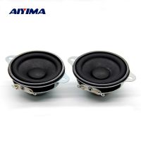 AIYIMA ลำโพงเบสลำโพงเสียงแบบพกพา45มม. 2ชิ้น4โอห์ม5วัตต์เครื่องขยายลำโพงวูเฟอร์โฮมเธียเตอร์ DIY