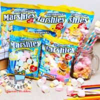 ขนม มาร์ชแมลโลว์ มาร์ชี่ส์ Marshmallows Marshies คละแบบ กลิ่นวนิลา ขนาด 150 กรัม