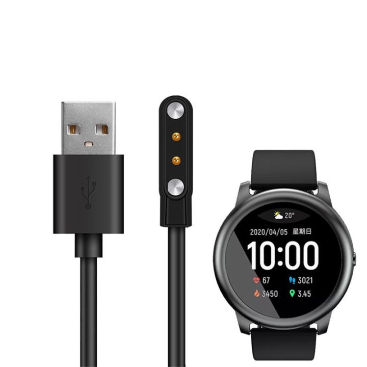 usb-chargers-for-xiaomi-haylou-solar-ls05-ls02-ls01-smartwatch-dock-charger-usb-charging-cable-base-cord-wire-accessories-docks-hargers-docks-chargers
