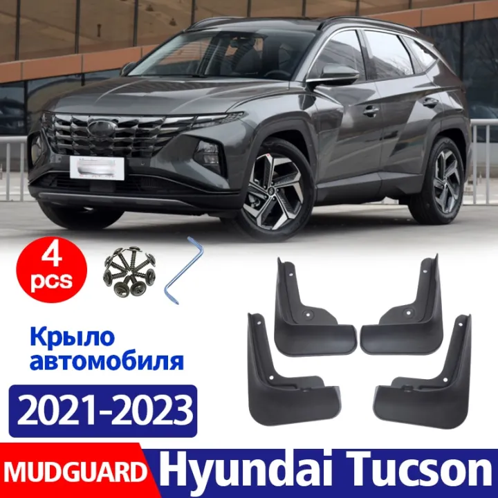 SKTU Mud Flaps For 2022-2025 Tucson NX4 - 4 Piece Splash Guards Set (Not For N-Line
