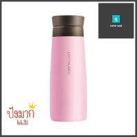 กระติกสุญญากาศ LOCKNLOCK MACARON 450 มล. สีชมพูVACUUM FLASK LOCKNLOCK MACARON 450ML PINK **คุณภาพดี**